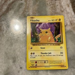 Pikachu Card